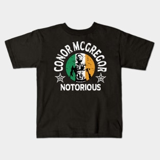 Conor Mcgregor Notorious Kids T-Shirt